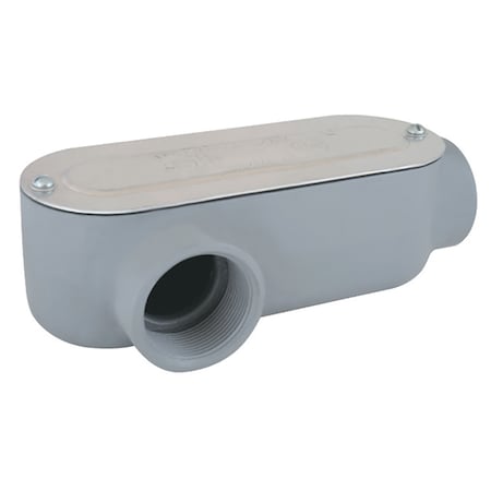 Gampak Sigma Engineered Solutions ProConnex 1/2 in. D Die-Cast Aluminum Conduit Body For Rigid 1 pk 02-55641LR